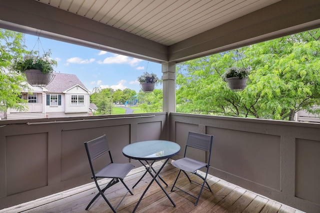 2276 Vanderbilt Dr Unit 2276, Geneva, IL 60134 - balcony with outdoor dining area
