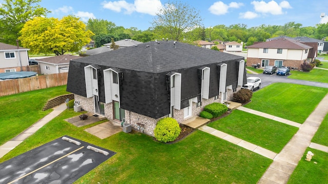 8517 Steven Pl Unit 4, Tinley Park, IL 60477 - aerial view of residential area