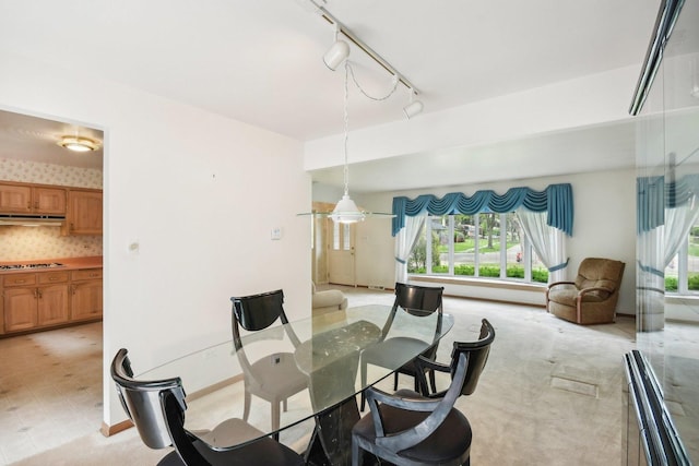 7913 Grant St, Darien, IL 60561 - dining area with track lighting