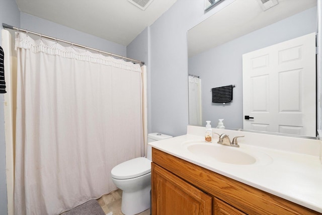 410 Cobblestone Ct, Oswego, IL 60543 - full bathroom with vanity and toilet