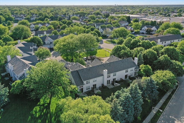 410 Cobblestone Ct, Oswego, IL 60543 - aerial overview of property's location featuring nearby suburban area