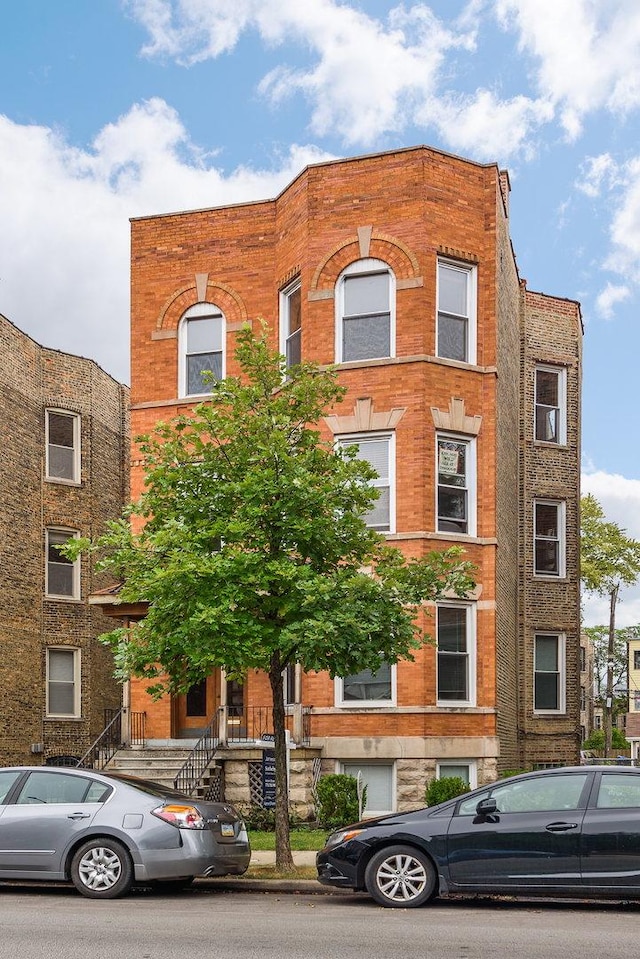 2533 N Kimball Ave, Chicago, IL 60647 - townhome / multi-family property with brick siding