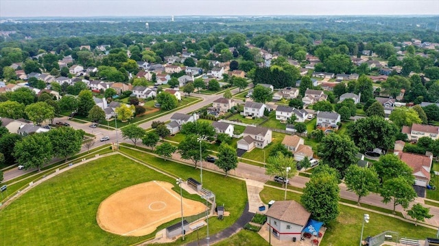 323 Valley Forge Ave, South Elgin, IL 60177 - aerial perspective of suburban area