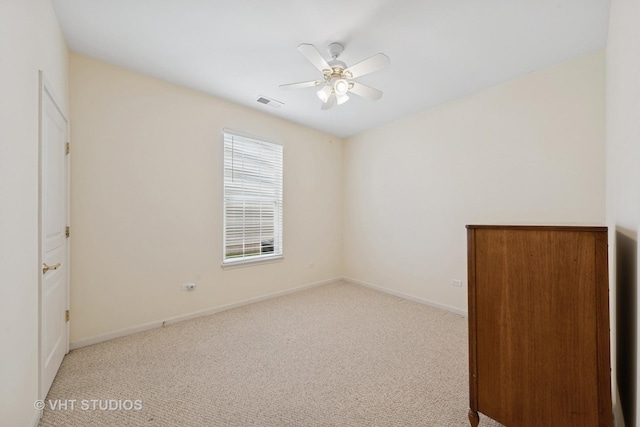 319 Capital Dr, Shorewood, IL 60404 - empty room featuring carpet floors and ceiling fan
