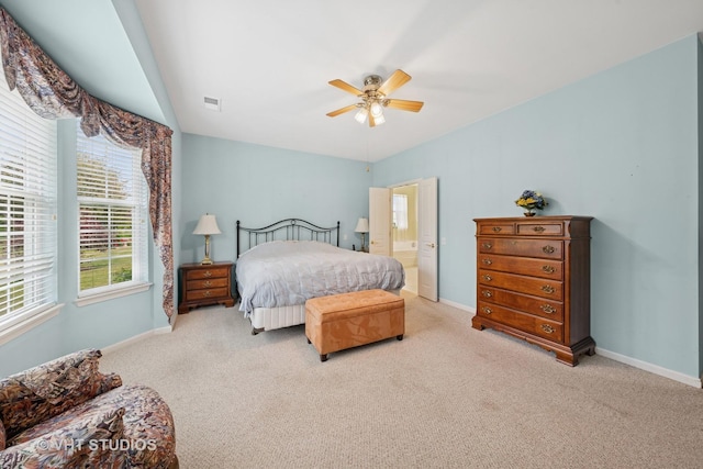 319 Capital Dr, Shorewood, IL 60404 - bedroom featuring carpet floors and ceiling fan