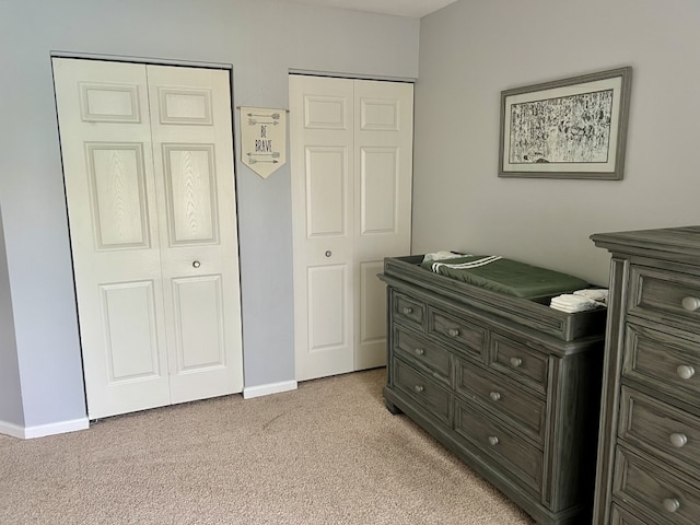 7 Ivy Ct, South Elgin, IL 60177 - bedroom with light carpet and multiple closets