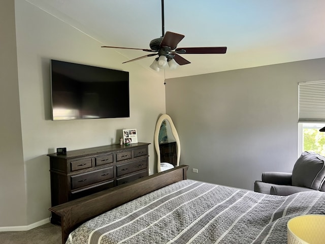 7 Ivy Ct, South Elgin, IL 60177 - carpeted bedroom with baseboards and a ceiling fan