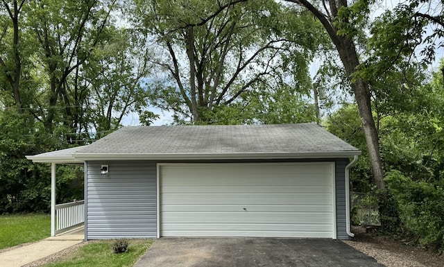 2407 Burbank St, Joliet, IL 60435 - view of detached garage