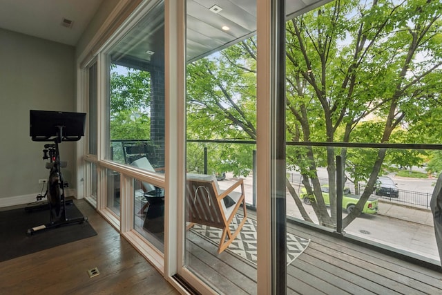 1110 N Marshfield Ave Unit 2, Chicago, IL 60622 - view of balcony
