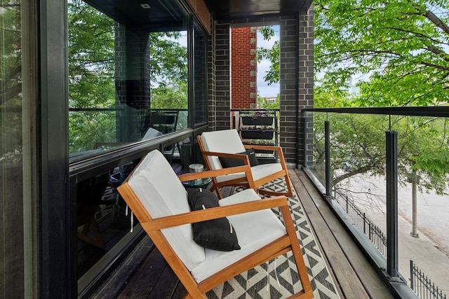 1110 N Marshfield Ave Unit 2, Chicago, IL 60622 - view of balcony