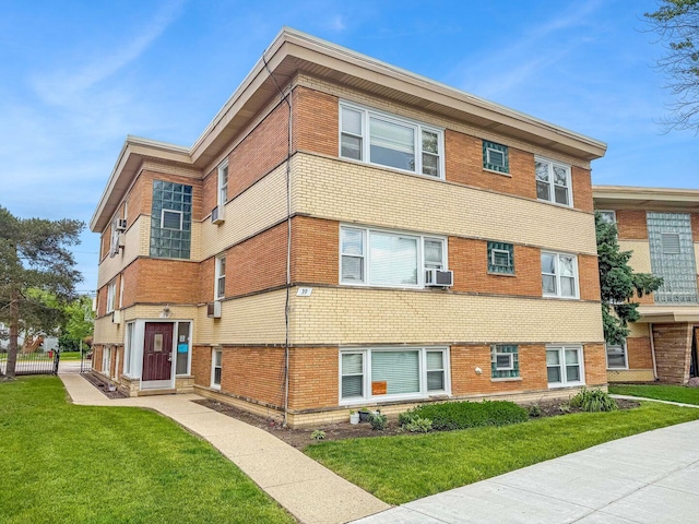 39 W Conti Pkwy Unit 2N, Elmwood Park, IL 60707 - view of building exterior featuring cooling unit