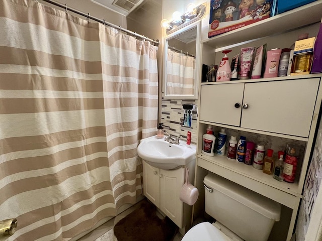 213 Arcadia Dr, Champaign, IL 61820 - full bath with vanity, toilet, and curtained shower