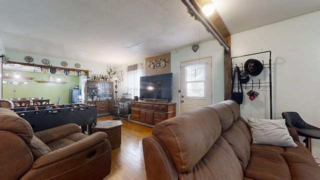 213 Arcadia Dr, Champaign, IL 61820 - living area with light wood finished floors