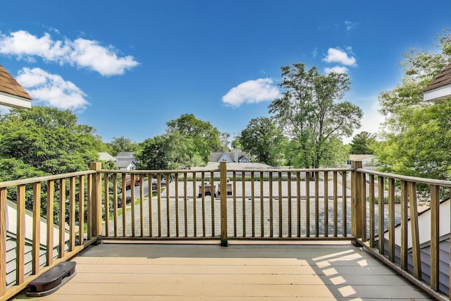 2430 Hastings Ave, Evanston, IL 60201 - view of wooden terrace