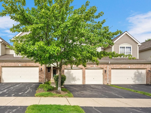 896 Mckenzie Station Dr, Lisle, IL 60532 - view of front facade featuring asphalt driveway and brick siding