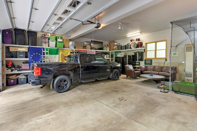 218 Delnor Ave, Saint Charles, IL 60174 - garage featuring a garage door opener