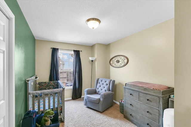 1321 W Ridge Ln, Champaign, IL 61822 - bedroom featuring carpet floors, baseboards, and a crib