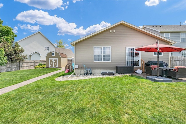 1321 W Ridge Ln, Champaign, IL 61822 - rear view of property featuring an outdoor living space and a patio