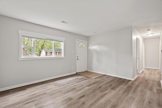 21643 Merrill Ave, Sauk Village, IL 60411 - entryway with wood finished floors and baseboards