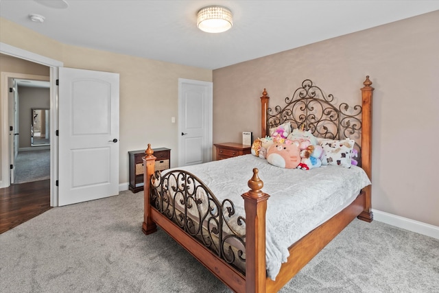 2952 W 100th Pl, Evergreen Park, IL 60805 - carpeted bedroom featuring baseboards