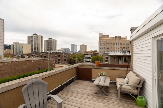 919 W Leland Ave Unit F, Chicago, IL 60640 - balcony with a view of city