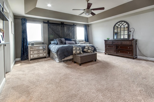1472 S Saddlebrook Ln, Minooka, IL 60447 - bedroom with a raised ceiling, carpet flooring, and baseboards