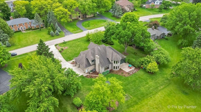 7530 Inverway Dr, Lakewood, IL 60014 - aerial perspective of suburban area