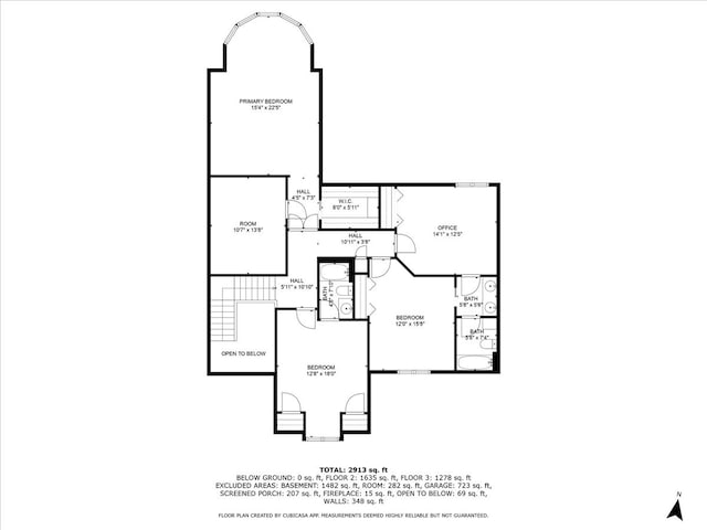 7530 Inverway Dr, Lakewood, IL 60014 - home floor plan