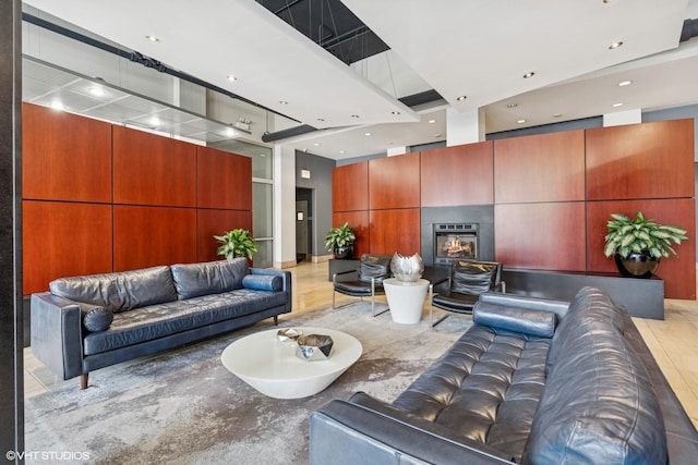 1001 W Madison St Unit 211, Chicago, IL 60607 - lobby with recessed lighting and a towering ceiling