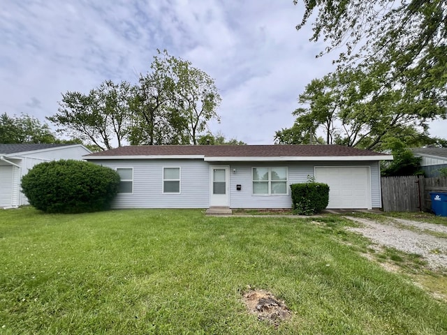 2422 E Washington St, Urbana, IL 61802 - view of front facade with driveway and a garage