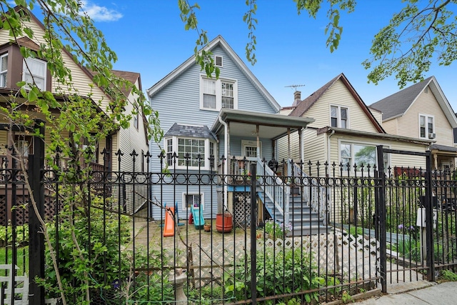 4331 W Mclean Ave, Chicago, IL 60639 - view of front of property featuring stairway