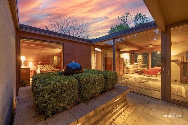 5N477 Curling Pond Rd, Wayne, IL 60184 - view of patio / terrace featuring outdoor lounge area