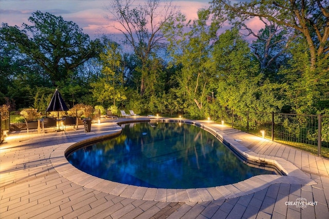 5N477 Curling Pond Rd, Wayne, IL 60184 - view of swimming pool featuring a patio area