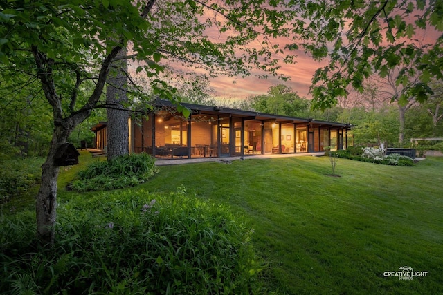 5N477 Curling Pond Rd, Wayne, IL 60184 - back of property featuring a yard