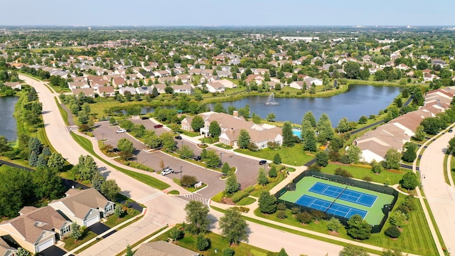 814 Glory Ct, Shorewood, IL 60404 - aerial view of residential area with a large body of water