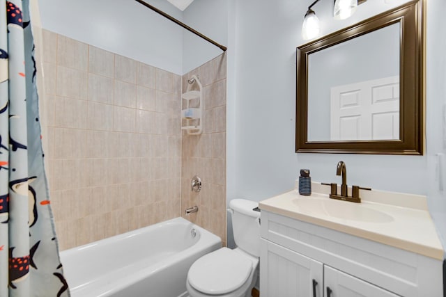 3436 N Harlem Ave Unit 1, Chicago, IL 60634 - full bath with vanity, shower / bath combination with curtain, and toilet