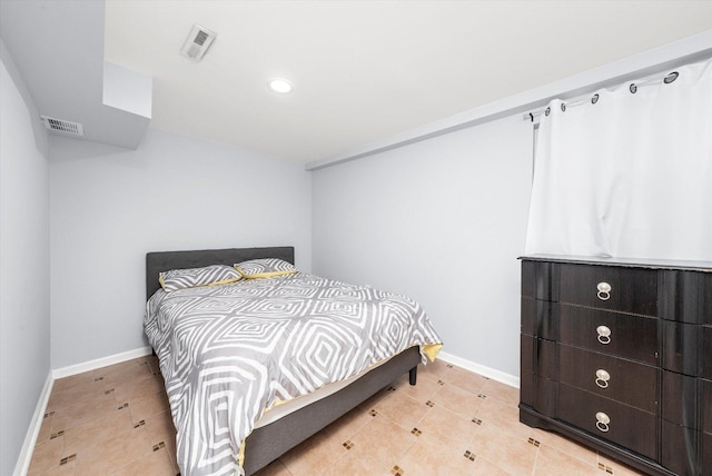 5642 W Dakin St, Chicago, IL 60634 - bedroom with baseboards, recessed lighting, and light tile patterned flooring
