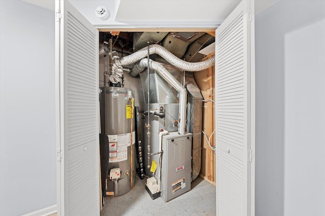5642 W Dakin St, Chicago, IL 60634 - utility room featuring water heater