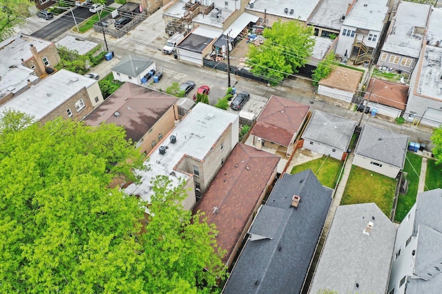 5642 W Dakin St, Chicago, IL 60634 - aerial perspective of suburban area