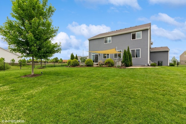 555 Colchester Dr, Oswego, IL 60543 - view of rear view of property