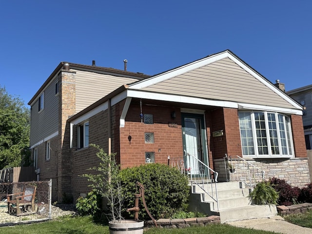 7951 S Kolin Ave, Chicago, IL 60652 - view of front of house with brick siding