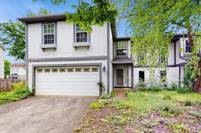 1719 Westbridge Ct, Hoffman Estates, IL 60194 - traditional-style house featuring driveway and an attached garage