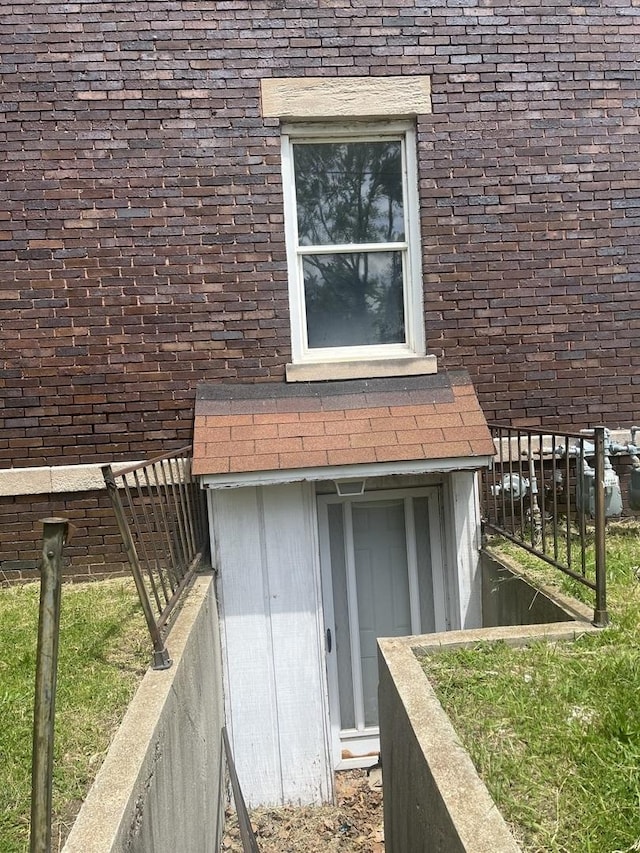 1825 S 6th St, Rockford, IL 61104 - exterior view of gas meter and brick siding