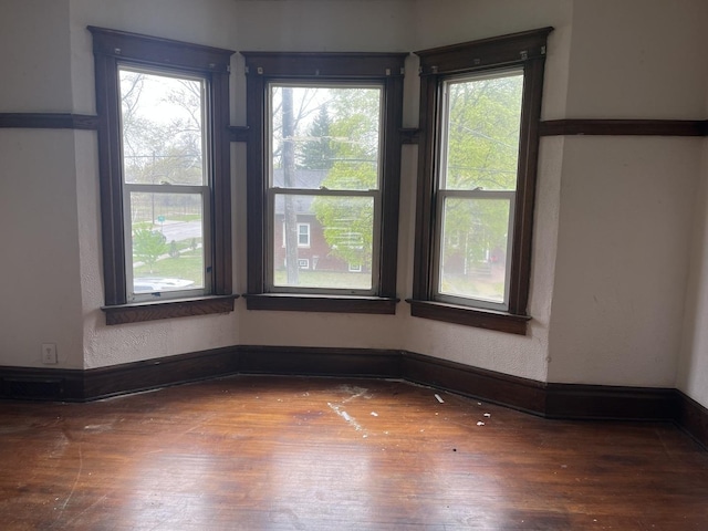1825 S 6th St, Rockford, IL 61104 - unfurnished room with plenty of natural light and wood-type flooring