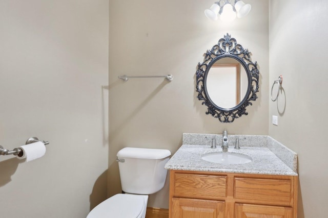 548 Asbury Dr, Aurora, IL 60502 - half bathroom with toilet and vanity