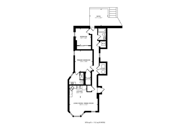 4440 N Dover St Unit Gs, Chicago, IL 60640 - view of property floor plan