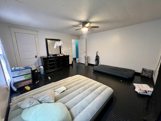 335 N Highway Ave, Deland, IL 61839 - bedroom featuring ceiling fan