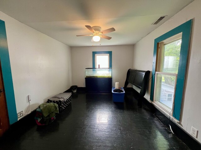 335 N Highway Ave, Deland, IL 61839 - sitting room with ceiling fan