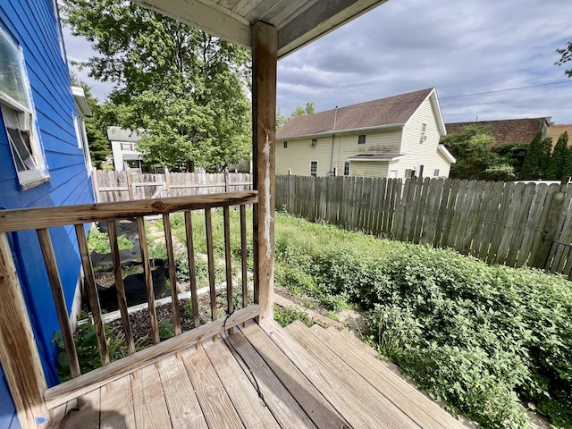 335 N Highway Ave, Deland, IL 61839 - wooden terrace featuring a fenced backyard