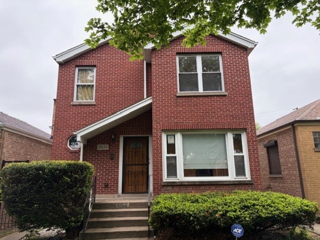 8834 S E End Ave, Chicago, IL 60617 - view of front of house with brick siding